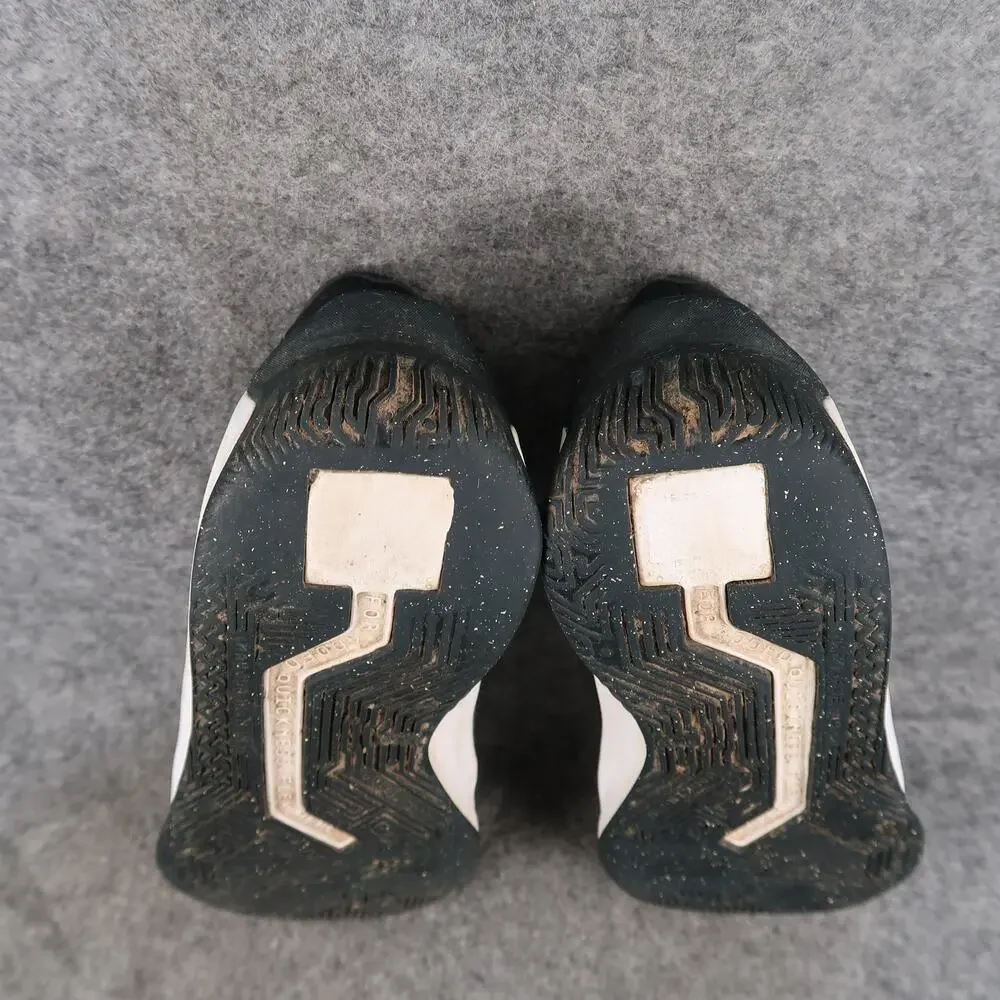Nike Shoes Kids 13 Hustle Quick Basketball Sneakers Athletic Trainer Black White - Picture 11 of 11